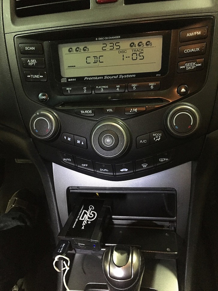 эмулятор CD чейнджера для Honda Accord