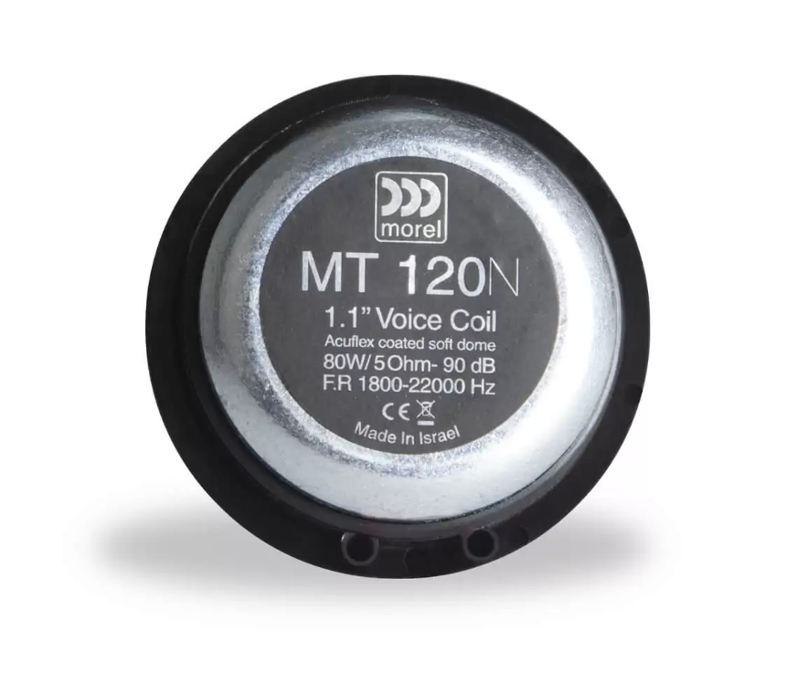 MOREL MT 120N високочастотний динамік (твітер) для поканальної аудіосистеми Hi-Fi класу