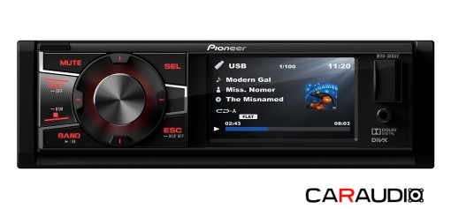 Pioneer MVH-580AV автомагнитола USB/MP3 с экраном