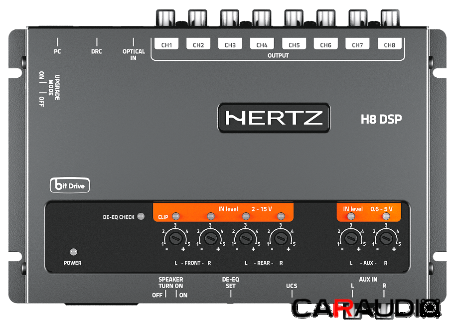 Hertz H8 DSP 8 цифровий аудіопроцесор з пультом DRC HE