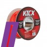 Kicx KSS-4-100R оплетка "змеиная кожа" 6AWG красная