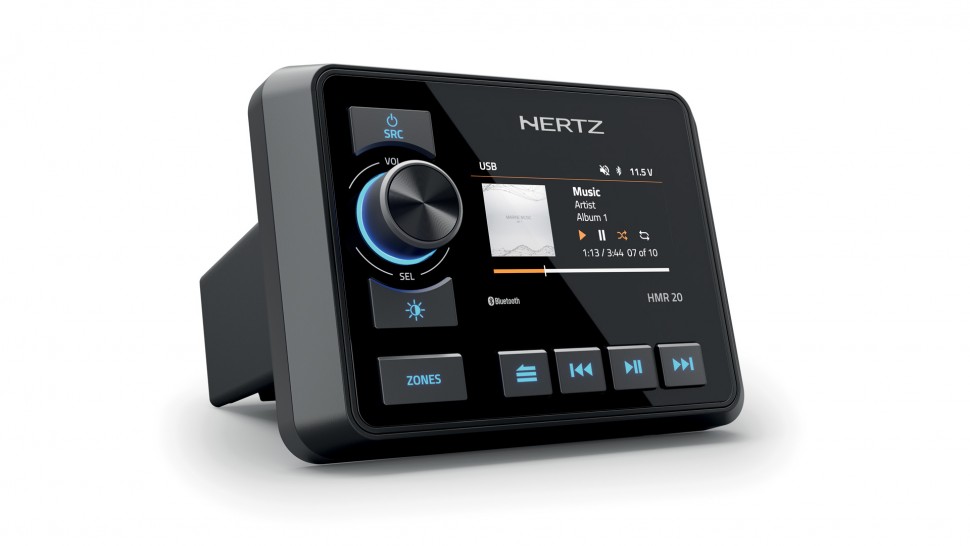 Hertz HMR 20 морской цифровой медиаплеер для яхт и катеров