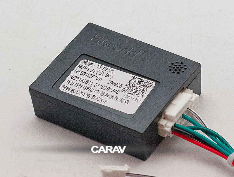 CARAV 16-029 CAN-Bus переходник 16-pin для подключения автомагнитолы на Андроид с экраном 9"/10" в Mazda 2001+