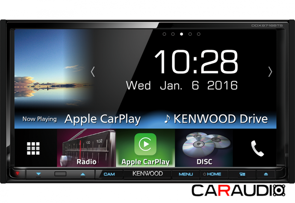 Kenwood DDX9716BTS мультимедийный ресивер 2 Din с CarPlay