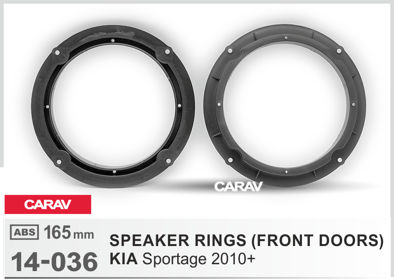 CARAV 14-036 проставочные кольца 16 см Kia Sportage