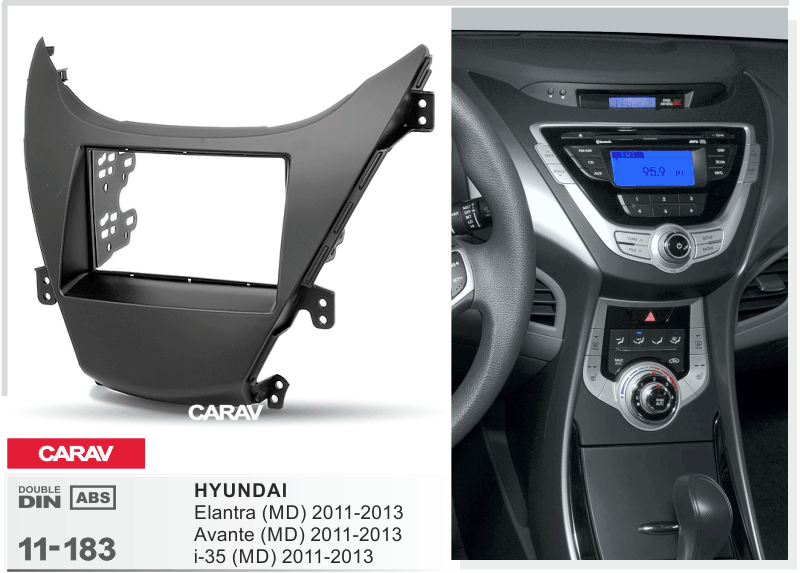 CARAV 11-183 переходная рамка Hyundai Elantra