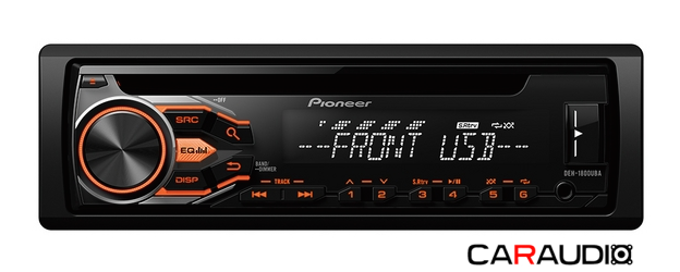 Pioneer DEH-1800UBA автомагнитола CD/USB/MP3