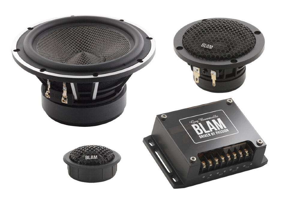 Blam S 165.300 трисмугова компонентна акустика класу Hi-Fi