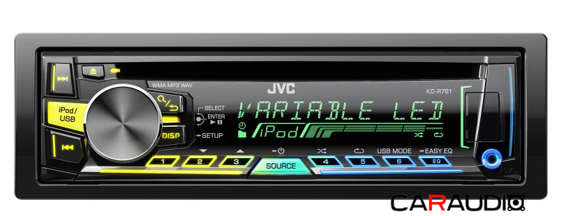 JVC KD-R761EY автомагнитола CD/USB/MP3