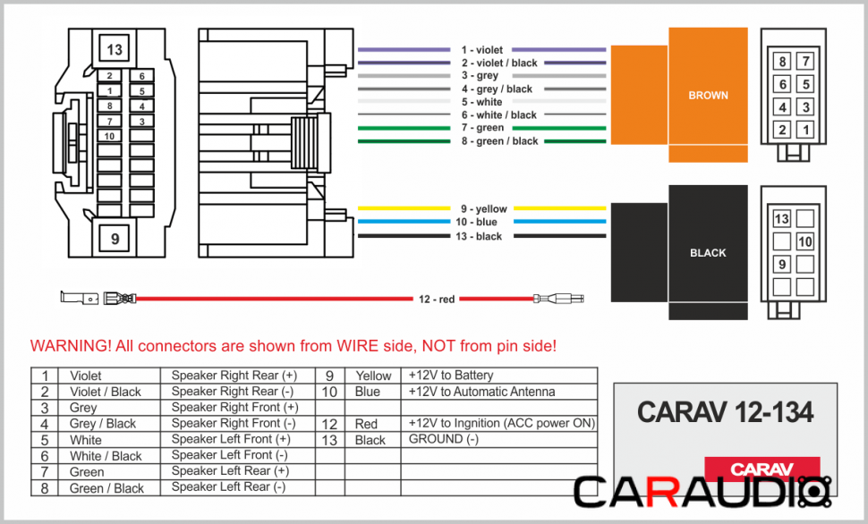 CARAV 12-134 схема