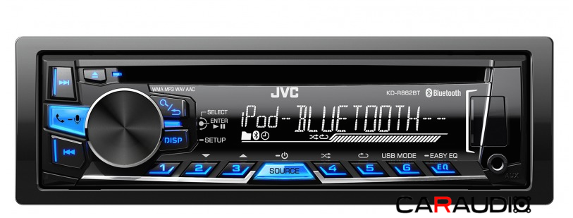 JVC KD-R862BTEY автомагнитола CD/USB/MP3