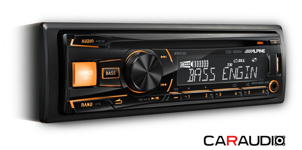 Alpine CDE-180RM автомагнитола CD/USB/MP3