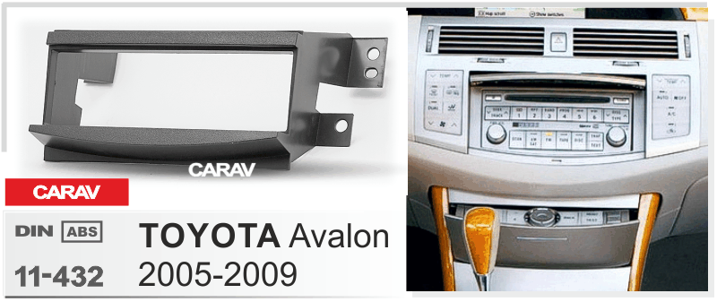 CARAV 11-432 переходная рамка Toyota Avalon