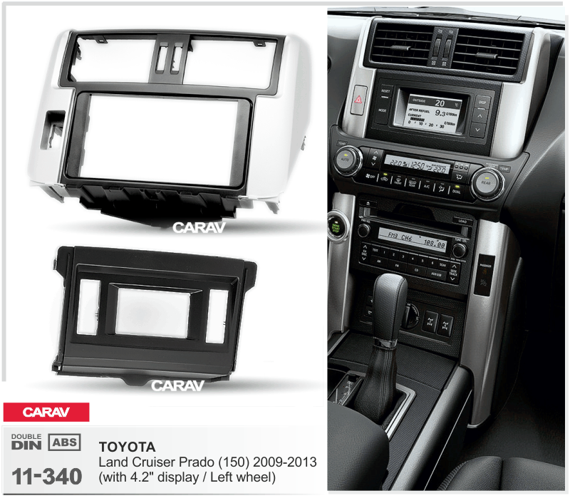 CARAV 11-340 переходная рамка Toyota Land Cruser Prado