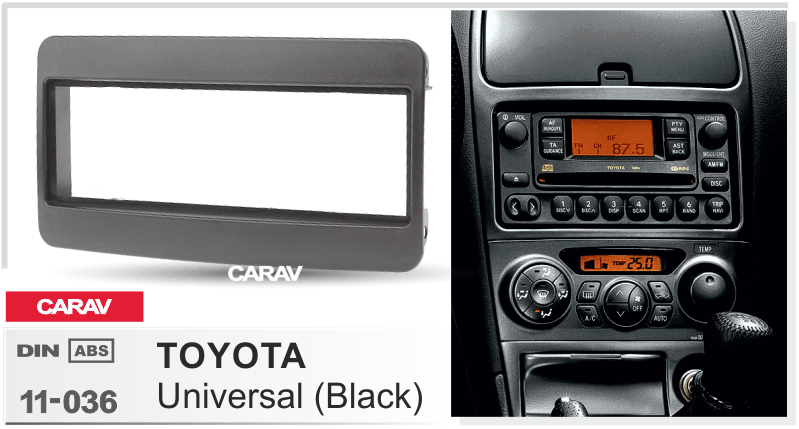 CARAV 11-036 переходная рамка Toyota RAV4 Avensis