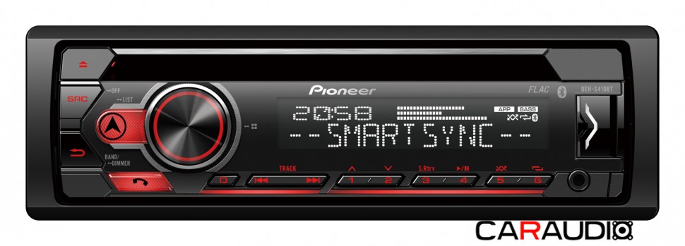 Pioneer DEH-S410BT автомагнитола 1DIN/CD/USB/FLAC/Bluetooth
