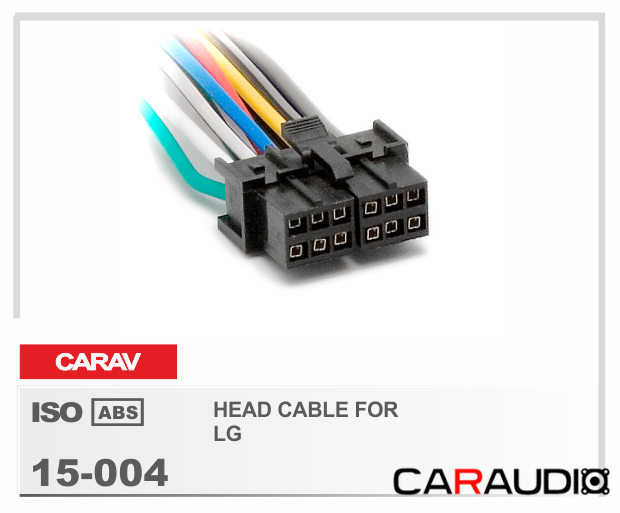 CARAV 15-004 разъем для магнитолы LG