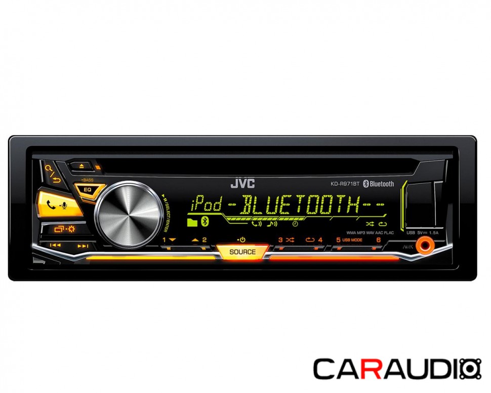 JVC KD-R971BTEY автомагнитола CD/USB/Bluetooth