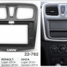 CARAV 22-762 перехідна рамка Renault Logan 2013+ Sandero 2012+ для автомагнітоли з екраном 10"