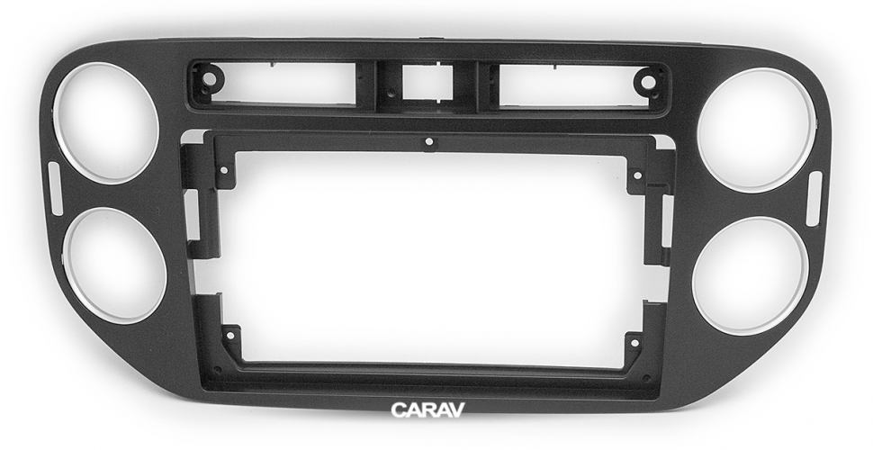 Переходная рамка CARAV 22-1042 в VW Tiguan 2011-2015 для магнитолы с экраном 9"