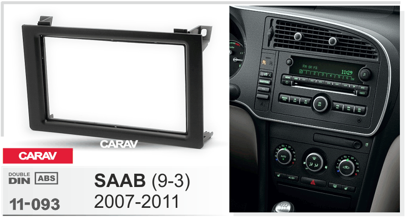 CARAV 11-093 переходная рамка SAAB 9-3