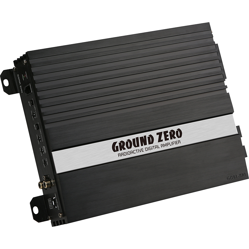 GROUND ZERO GZRA 2HD мощный 2-х канальный усилитель D класса