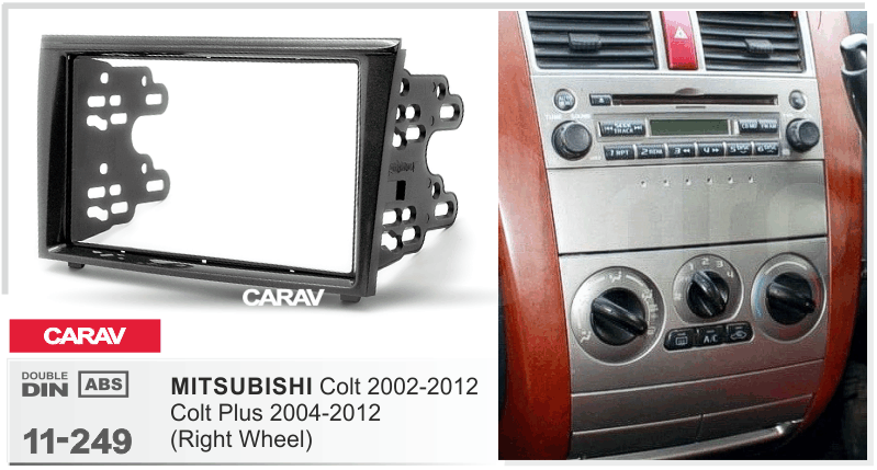 CARAV 11-249 перехідна рамка Mitsubishi Colt