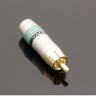 Tchernov Cable RCA Plug Original Green