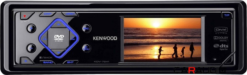 Kenwood KDV-7241Y мультимедиа магнитола 1DIN