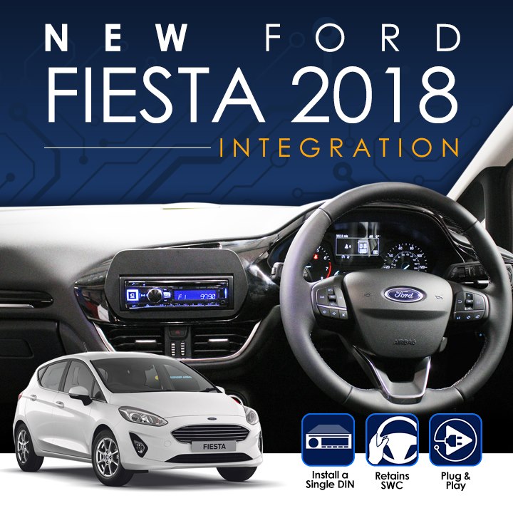 переходная рамка для Ford Fiesta 2018+ Connects2 CT24FD57