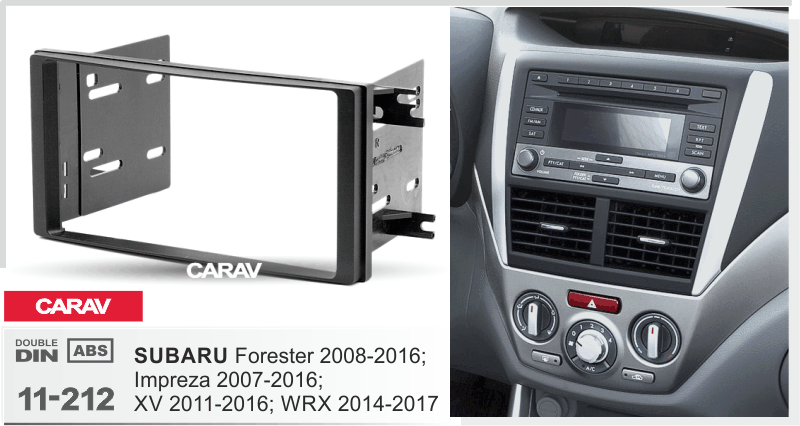 CARAV 11-212 переходная рамка Subaru Impreza, Forester