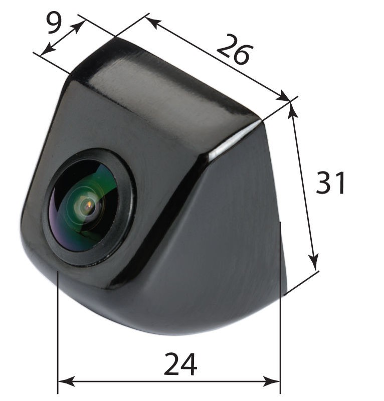 Камера заднего/переднего вида универсальная PHANTOM HD-38