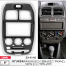 Переходная рамка CARAV 22-1310 для магнитолы с экраном 9" в Hyundai Accent 1999-2012