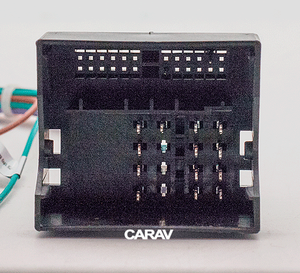 ISO переходник 16 pin CARAV 16-001 для подключения магнитолы на Андроид в Ford 2003+