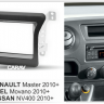 CARAV 11-705 переходная рамка 2DIN Renault Master / Opel Movano 2010+