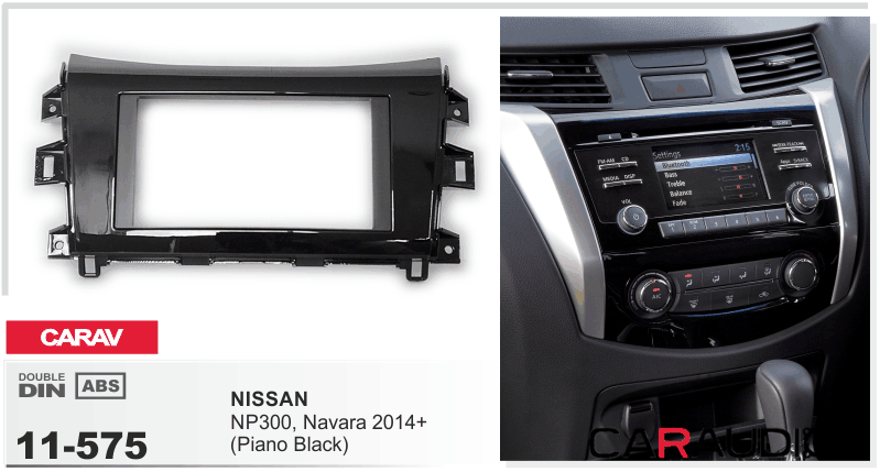 CARAV 11-575 переходная рамка Nissan Navara 2014+