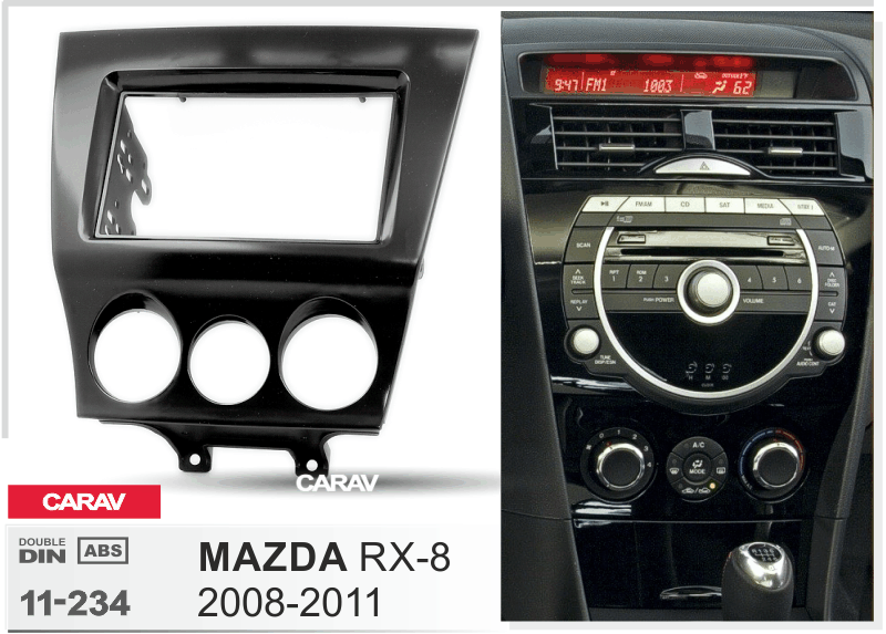 CARAV 11-234 переходная рамка Mazda RX-8