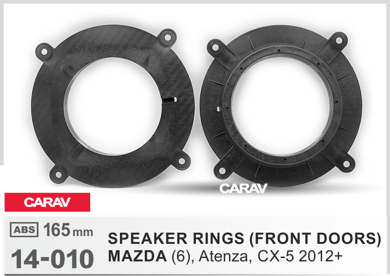 CARAV 14-010 проставочные кольца Mazda