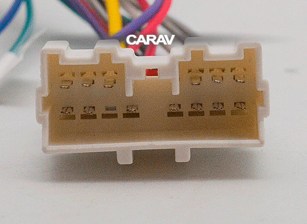 ISO переходник 16 pin CARAV 16-011 для подключения магнитолы на Андроид в Mitsubishi 1995-2015