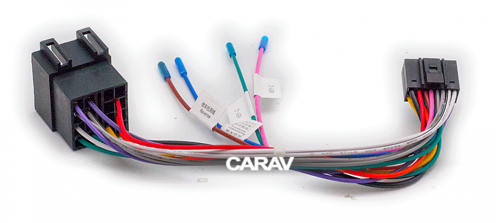 ISO переходник 16 pin CARAV 16-020 для подключения магнитолы на Андроид в VW 1998-2005