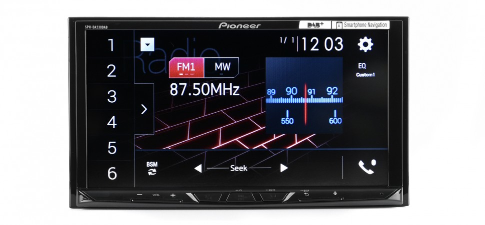 Pioneer SPH-DA230DAB автомагнитола 2DIN CarPlay/Bluetooth/DAB/Waze