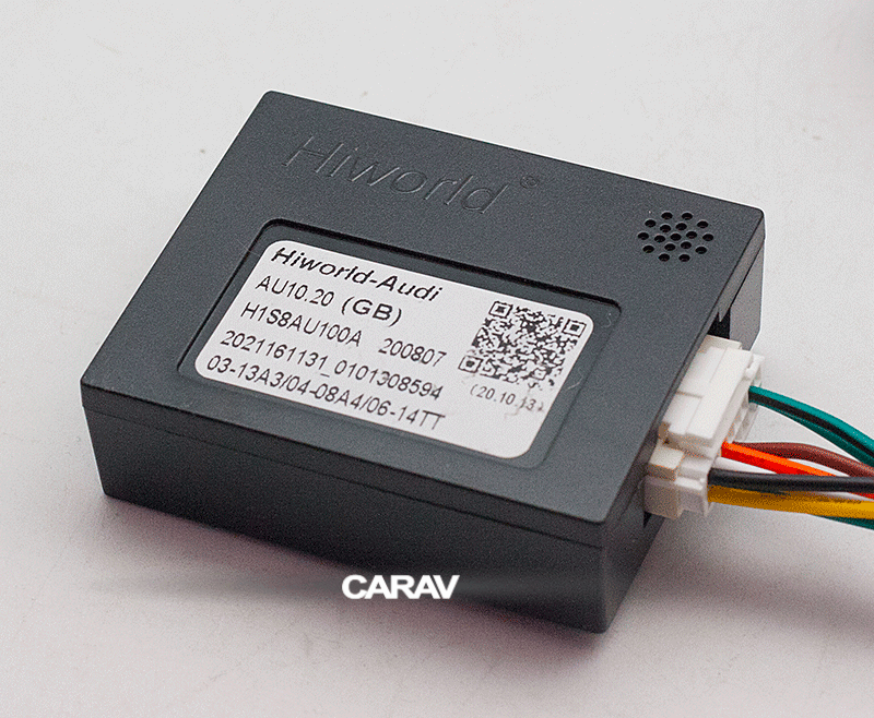 CARAV 16-025 16-pin разъем для подключения в Audi A3 A4 TT магнитолы на Андроид 