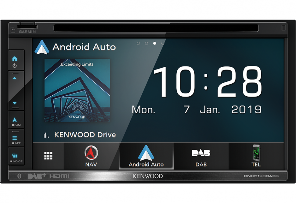 Kenwood DNX-5190DABS автомагнитола 2DIN/GPS/Bluetooth