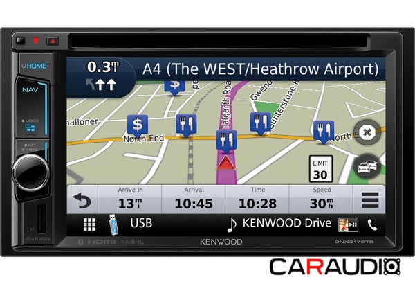 Kenwood DNX317BTS автомагнитола 2DIN / GPS / Bluetooth