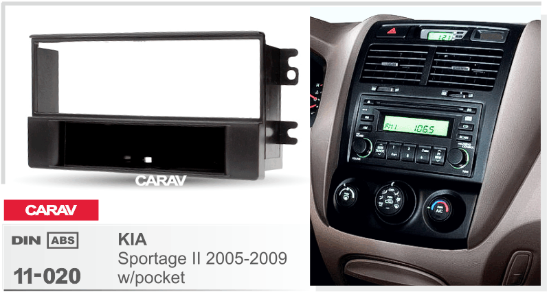CARAV 11-020 переходная рамка KIA Sportage