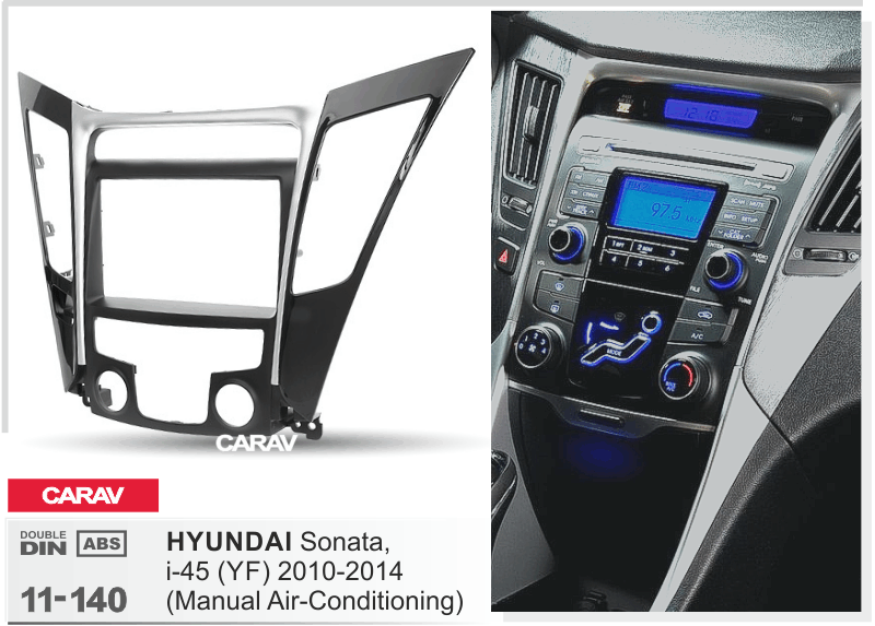 CARAV 11-140 переходная рамка Hyundai Sonata