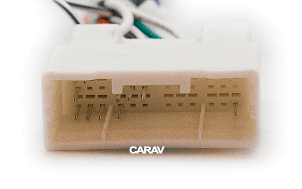 CARAV 16-115 CAN-Bus 16-pin разъем с поддержкой кнопок на руле для подключения в Toyota 2018+ магнитолы на Андроид с экраном 9"