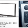 CARAV 11-032 перехідна рамка 1DIN Renault Megane Clio Scenic