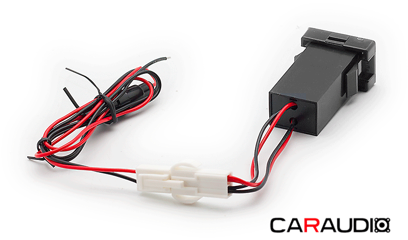 CARAV 17-304 зарядка USB с цифровым вольтметром для Toyota / Lexus
