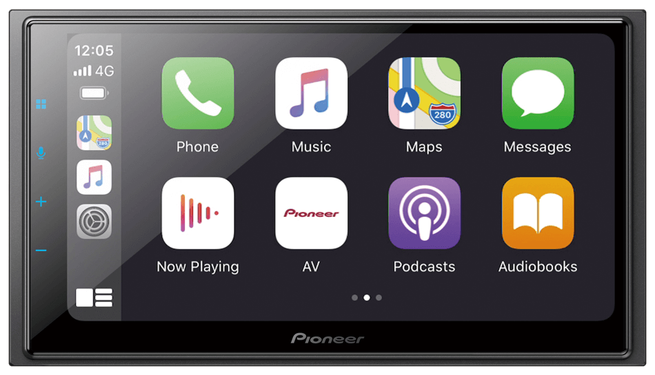 Pioneer DMH-Z6350BT автомагнитола 2DIN/CarPlay/AndroidAuto Bluetooth/HiResAudio